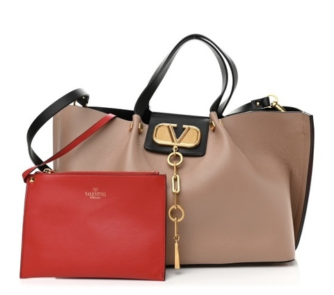 Сумка среднего размера с логотипом Valentino Escape Shopper