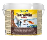 Корм для всех видов рыб Tetra Min в виде хлопьев, ведро 10 л