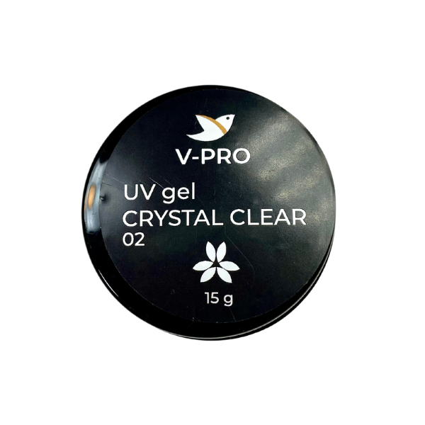 02 UV gel Crystal Clear V-PRO 15g