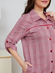 3002 Туника на пуговицах