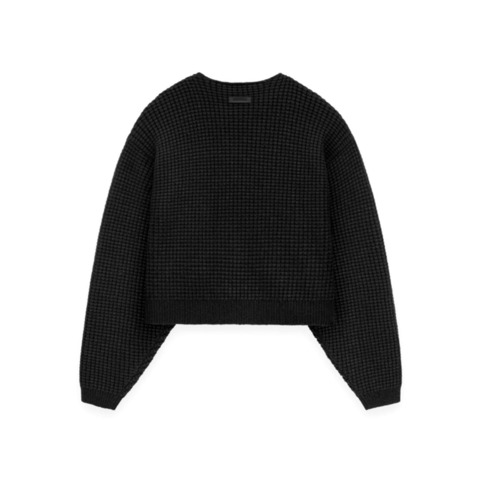 Свитшоты Waffle Crop Knit Sweater