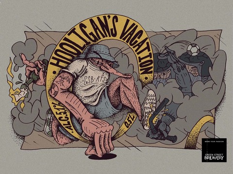 Пиво Green Street Hooligan's Vacation (банка)