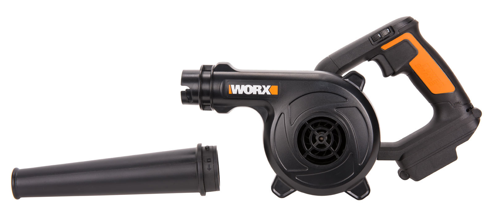 Воздуходувка аккумуляторная WORX WX094.9, 20В, без АКБ и ЗУ