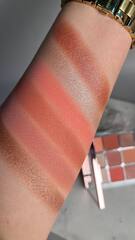 .Alvin D`or AES-9  Тени для век Peach NUDE 9 colors тон 1