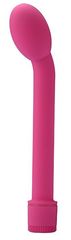 Ярко-розовый вибромассажер G-SPOT VIBRATOR - 21 см. - 