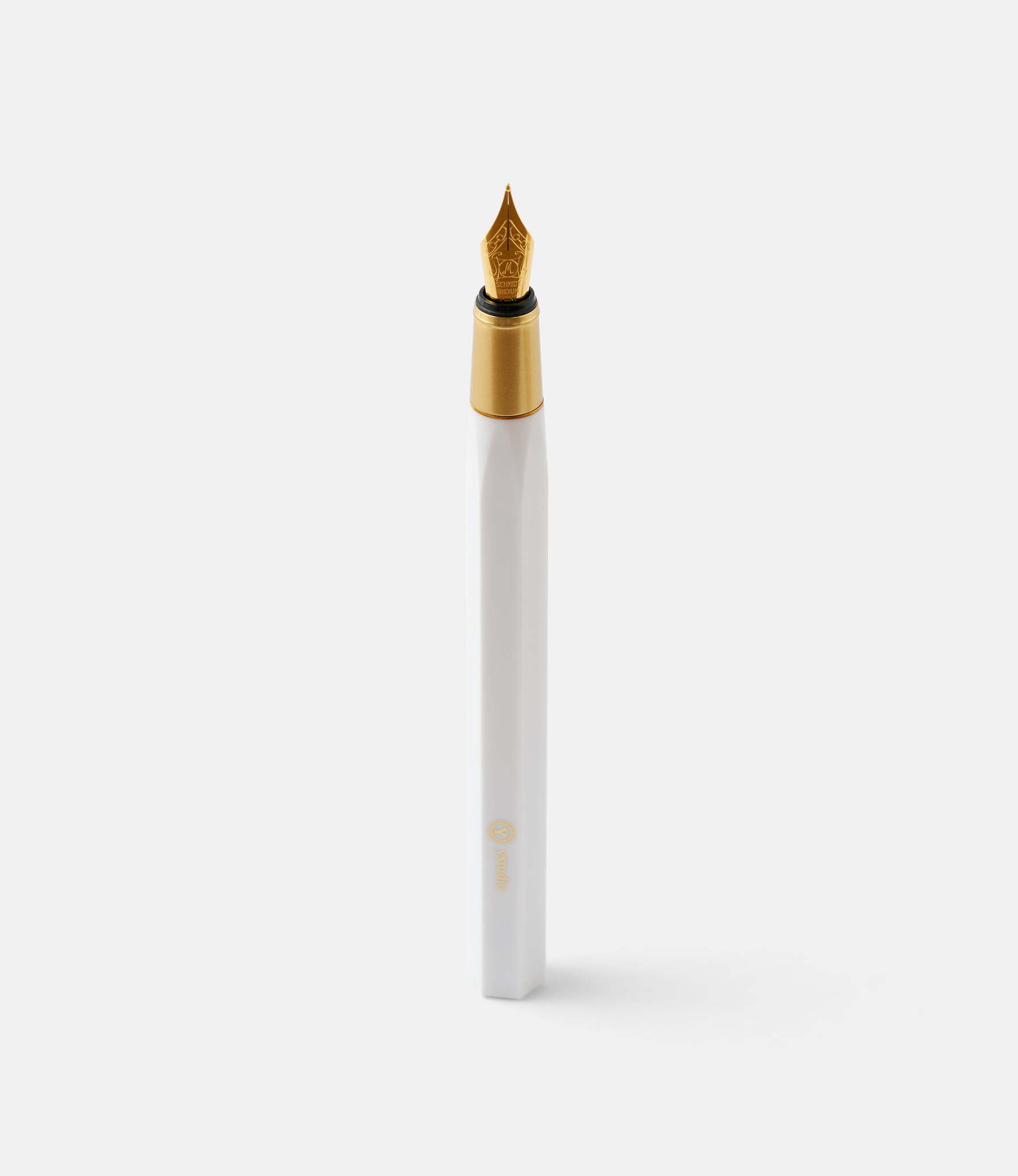 YStudio Перьевая ручка Resin Fountain Pen White
