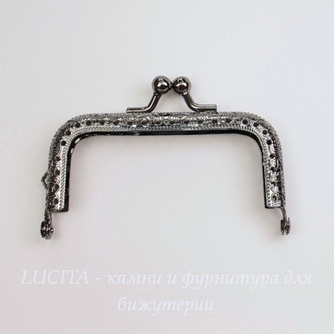 Фермуар 8,9х5,1 см (цвет - черный никель)