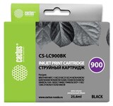 Картридж струйный Cactus CS-LC900BK черный (25.6мл) для Brother DCP-110, 115, 120, MFC-210, 215, FAX-1840
