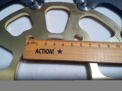 Тормозной диск для Kawasaki Z800 / Z1000 / Ninja ZX-6R / ZX-10R / Передний /ARASHI / gold