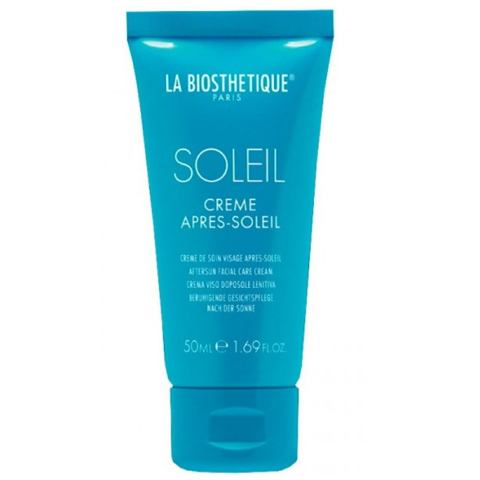 La Biosthetique Methode Soleil для лица и тела: Успокаивающий увлажняющий крем для поврежденной солнцем кожи лица (Creme Apres Soleil Visage)