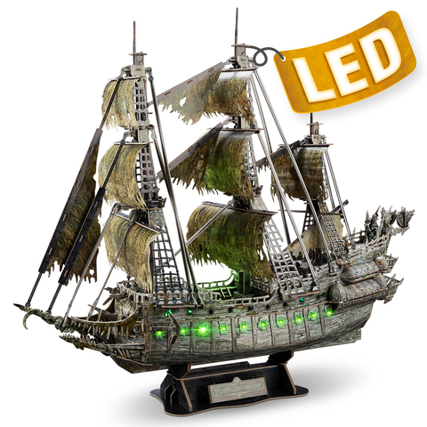 3D Пазл Корабль Летучий Голландец с LED-подсветкой