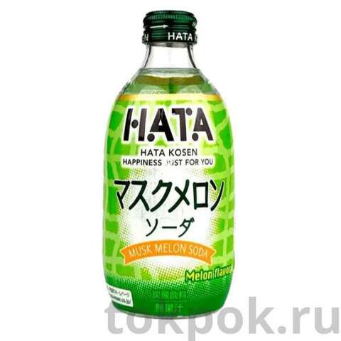Газированный напиток со вкусом дыни Hatasoda, 300 мл