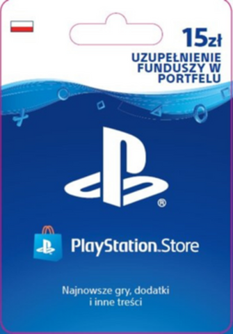 Playstation Store Польша: Карта оплаты 15 злотых [Цифровой код доступа]