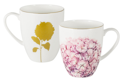 Кружка 0.4л Anna Lafarg Emily Гортензия