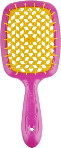 Janeke Superbrush 86SP234 FY- BRUSH FUXIA SMALL PIENO/GIALLO