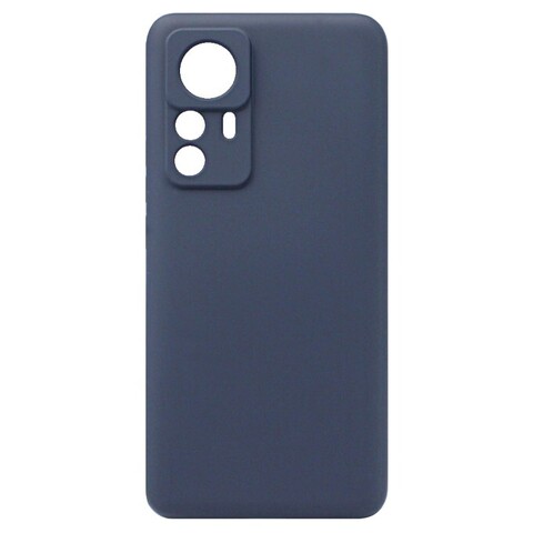 Силиконовый чехол Silicon Cover для Xiaomi 12T Pro (Темно-синий)