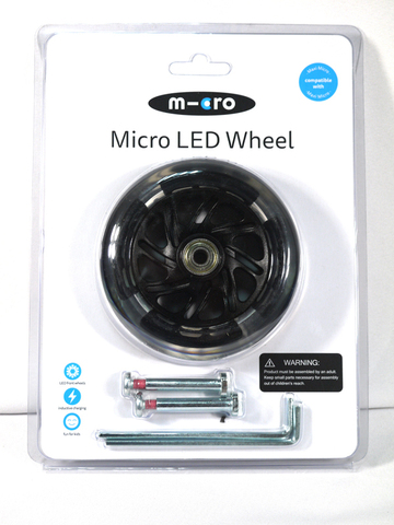 Колеса Micro Maxi Led светящиеся 120 мм (блистер) 2 шт.