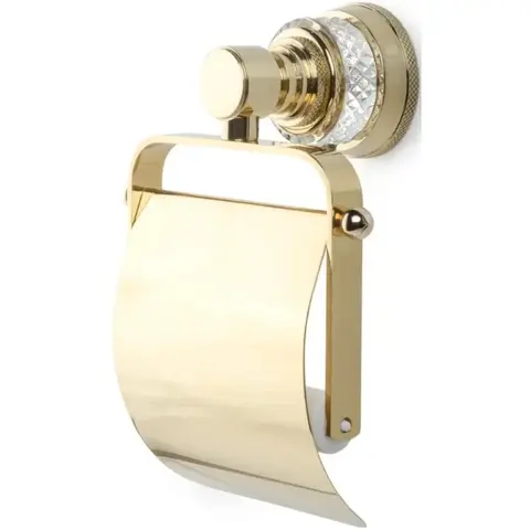 Boheme 10241-G Держатель туалетной бумаги с крышкой AURA Gold