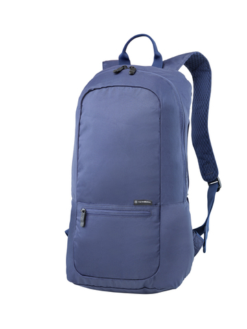 ЛЕГКИЙ СКЛАДНОЙ РЮКЗАК VICTORINOX Packable Backpack, синий, полиэстер 150D, 25x14x46 см, 16 л (601801) | Wenger-Victorinox.Ru