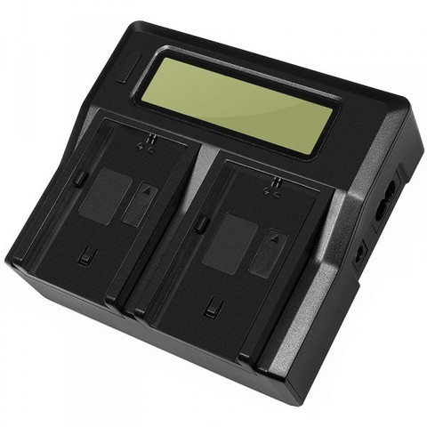 Двойное зарядное LCD устройство Allytec для Sony NP-FM500