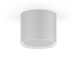 Св-к Gauss LED HD024 Overhead накладной цил. с рассеивателем 10W 720lm белый 4100K 170-240V  88*75mm