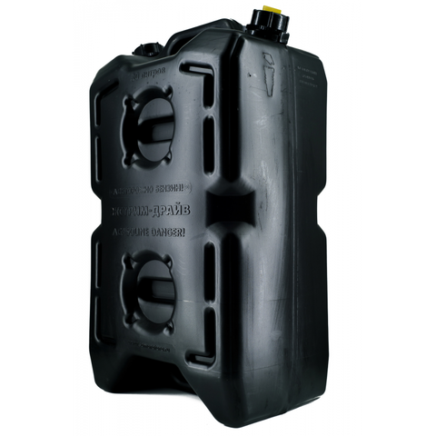 Канистра ЭКСТРИМ Драйв (30 литров, 2 горловины, черная)