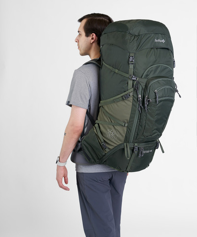 Картинка рюкзак туристический Redfox Odyssey 100 5941/т.хаки/хаки - 7