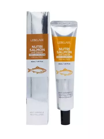 Lebelage Nutri Salmon Eye Cream Крем для области вокруг глаз с маслом лосося
