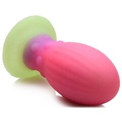 Розовая пробка-яйцо Xeno Egg - 13,3 см. - 