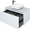 Aquanet 242257 Тумба Nova Lite 90 1+1 ящ. цв.бел. глянец (242257)