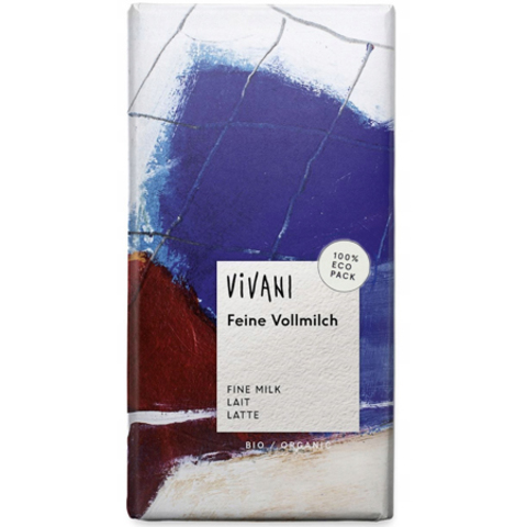 VIVANI Молочный шоколад Vivani, 100 г