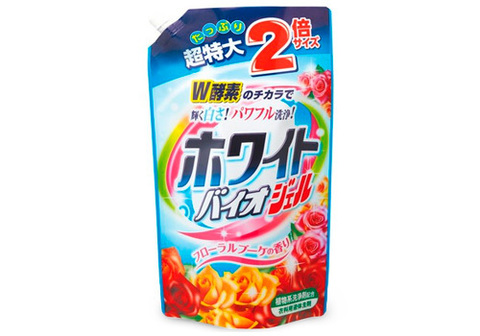 Жидкое средство  для стирки с отбеливающим и смягчающим эффектом, 1.62кг
