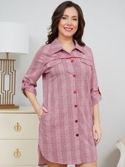 3002 Туника на пуговицах