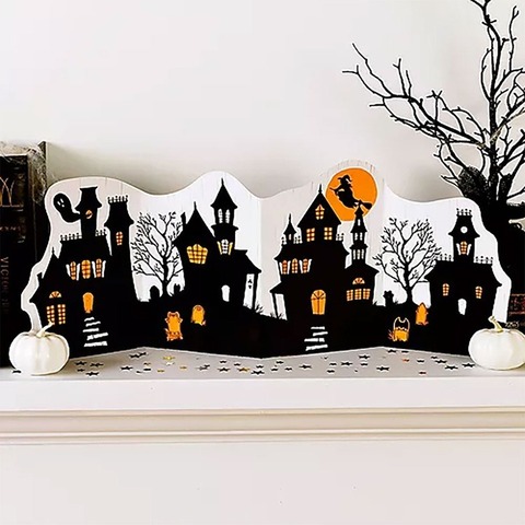 Декор настольный HAPPY HALLOWEEN Город-призрак