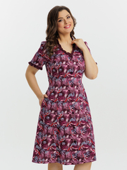 4549 Халат на пуговицах