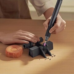 Электрическая шлифовальная машина с насадками Xiaomi Mijia Household Appliances Sharpening Pen Gray, черная