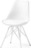 Стул Lars белый с металлическими ножками La Forma Испания 