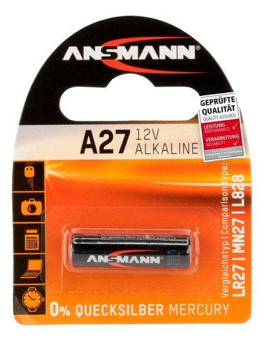 Батарейка А27 ANSMANN 12V