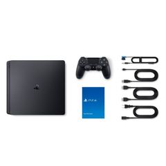 Игровая приставка Sony PlayStation 4 Slim, 500Gb, Jet Black