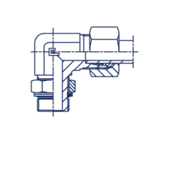 Штуцер FRG90 DL10 M14x1.5 (в сборе) CAST
