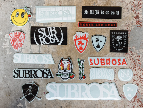 Набор наклеек Subrosa Sticker Pack