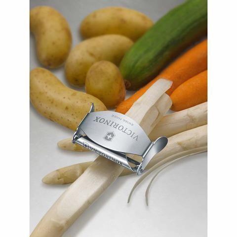 Картофелечистка Victorinox, лезвие 4 см, стальная (7.6074)