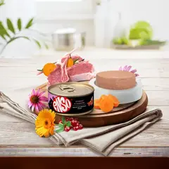 ENSO консервы для взрослых кошек паштет с ягненком и морковью 100 гр