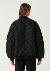 Бомбер Oversized MA-1 Mod Bomber Jacket W Black (Черный)