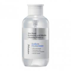 Мицеллярная вода с гиалуроновой кислотой JMSOLUTION Skin Boost Hyaluronic Acid Cleansing Water 500мл