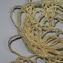 Гематин (гематит), оттенок "Светлое золото", шар (разделитель) 4,1мм