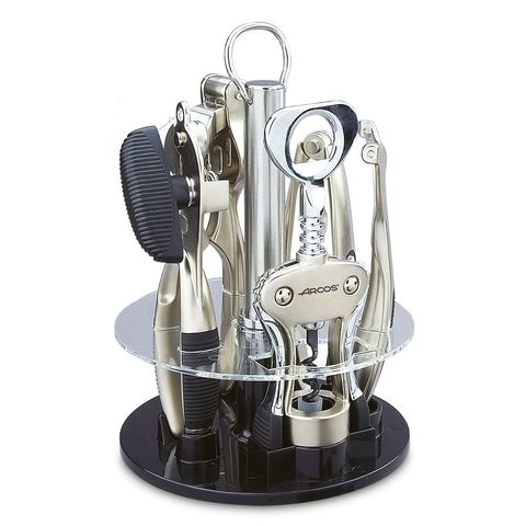 Набор кухонных принадлежностей 5шт и подставка Arcos Kitchen gadgets