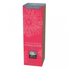 Интимный гель Shiatsu STIMULATION GEL 30 мл. (гранат и мускатный орех)