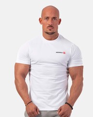 Мужская футболка Minimalist Logo NEBBIA T-shirt 291 White