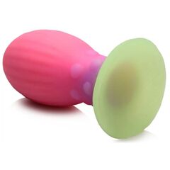 Розовая пробка-яйцо Xeno Egg - 13,3 см. - 